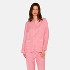 CCDK Amanda natskjorte, rød - 60990 - 3030 - Bittersweet Stripe