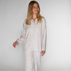 CCDK Marion pyjamas, hvid - 61487 - 1034 - Whisper White Check