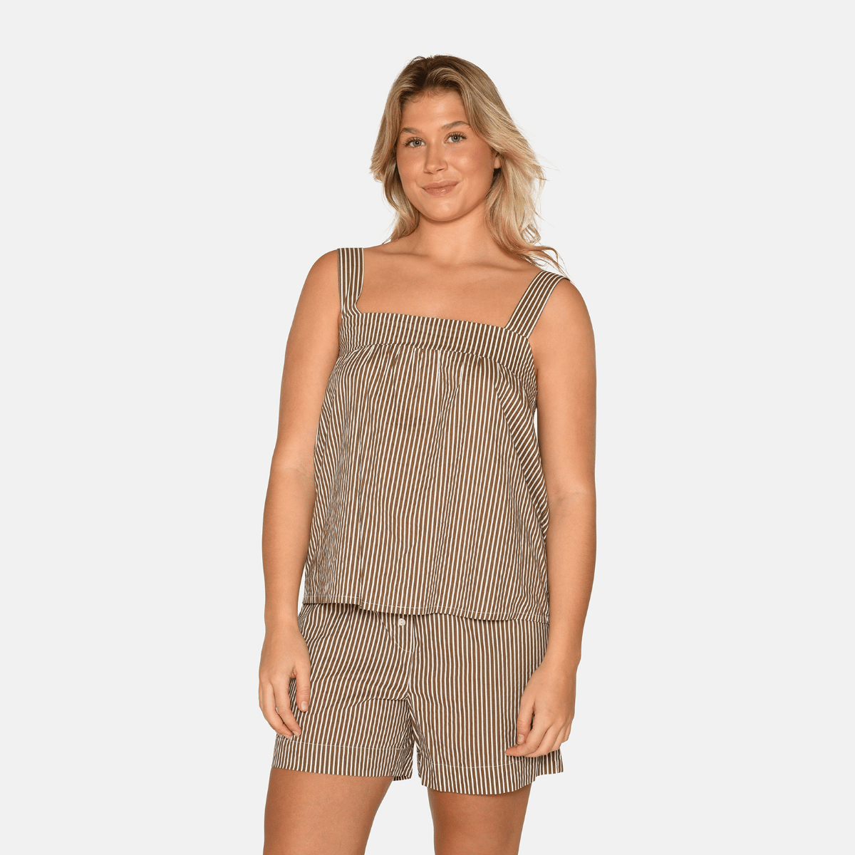 CCDK Sandy top, brun - 61961 - 8031 - Chocolate Chip AOP