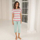 Lady Avenue Bamboo - Green Coral Aquarel - 62-615-686