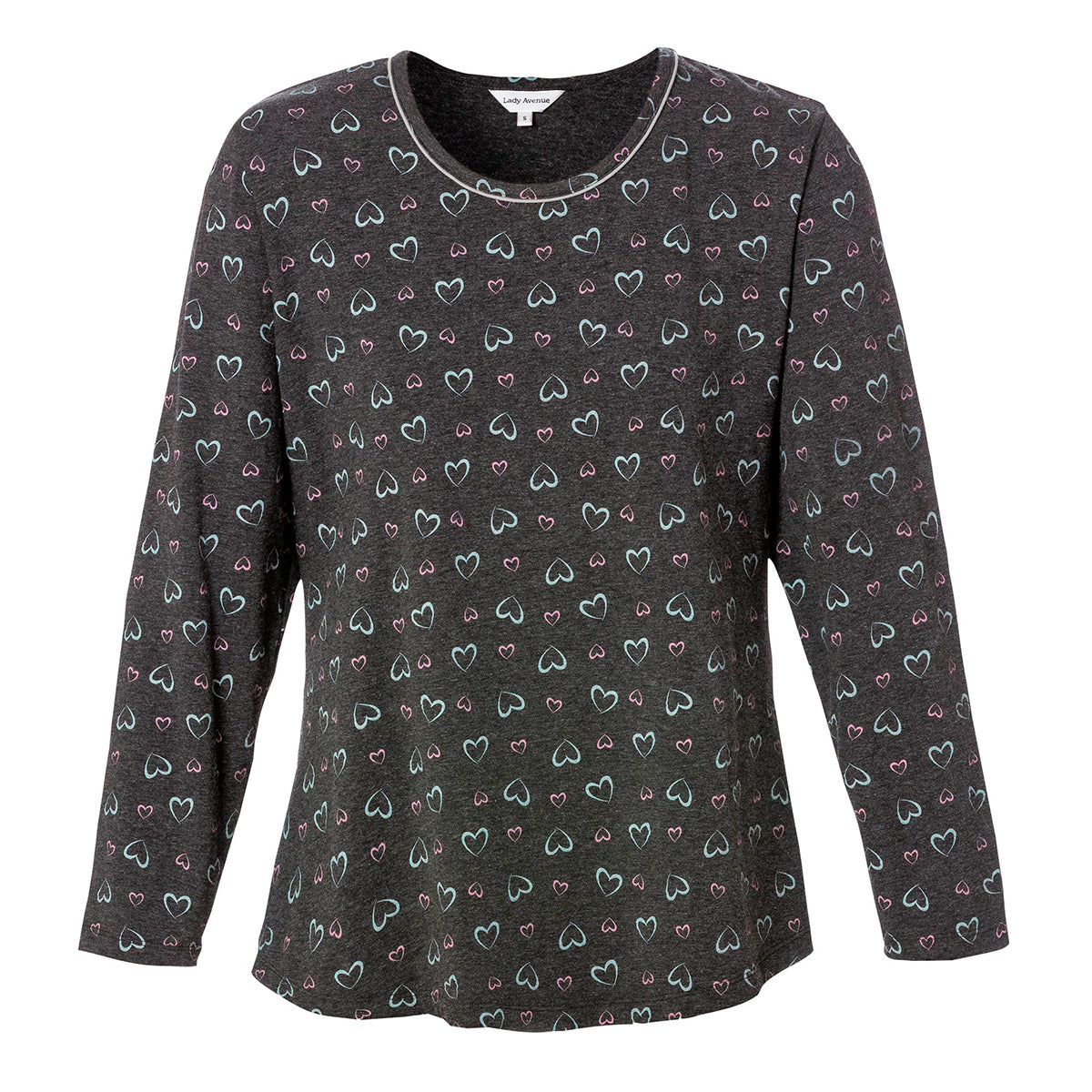 Lady Avenue Bamboo pyjamas, grå - 66715 - 2400 - Grey