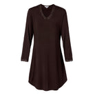 Lady Avenue Bamboo natkjole, brun - 66733 - 2900 - Brown