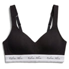 Calvin Klein New Signature Logo bralette BH, sort - LV00QF9071 - UB1 - Black