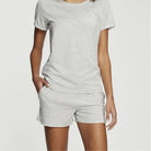Lascana Sleep Selection natshorts, grå - BA-303-53 - grey - Grey