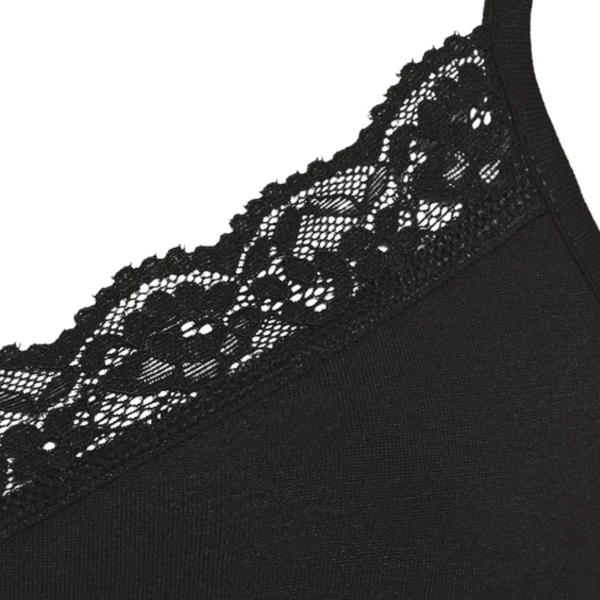 Lascana Sleep Essentials nattrøje, sort - BA-310-53 - black - Black