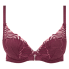 Chantelle Legend plunge BH, rød - C15YNA - B02 - Sienna/Guava