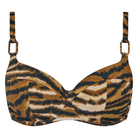 Chantelle Vita bikini top med bøjle, brun - C1A7M0 - C86 - Tiger