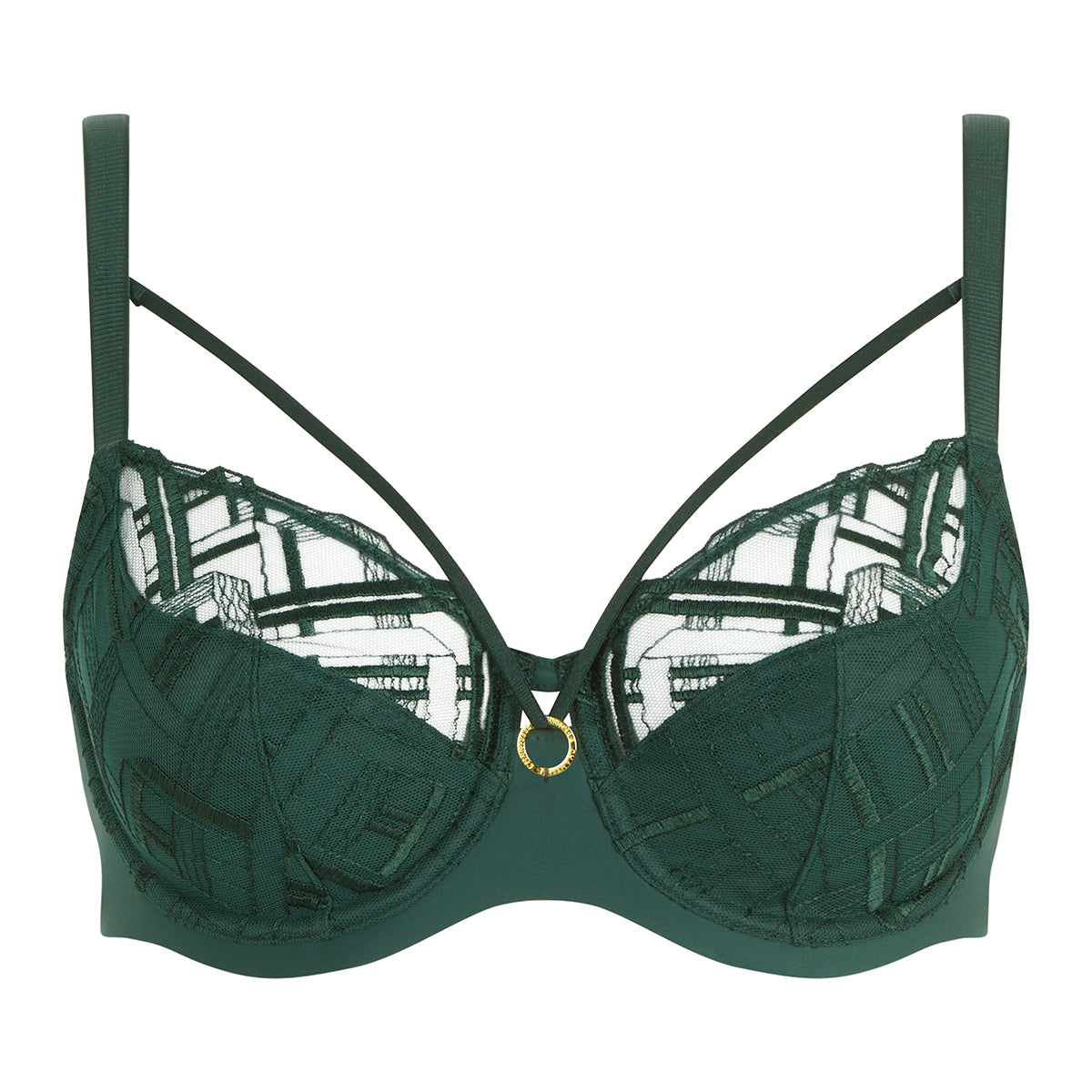 Chantelle Graphic - Empire Green - C21S10-00R