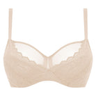 Chantelle EasyFeel Floral Touch BH med bøjle, beige - C94210 - 01N - Golden Beige