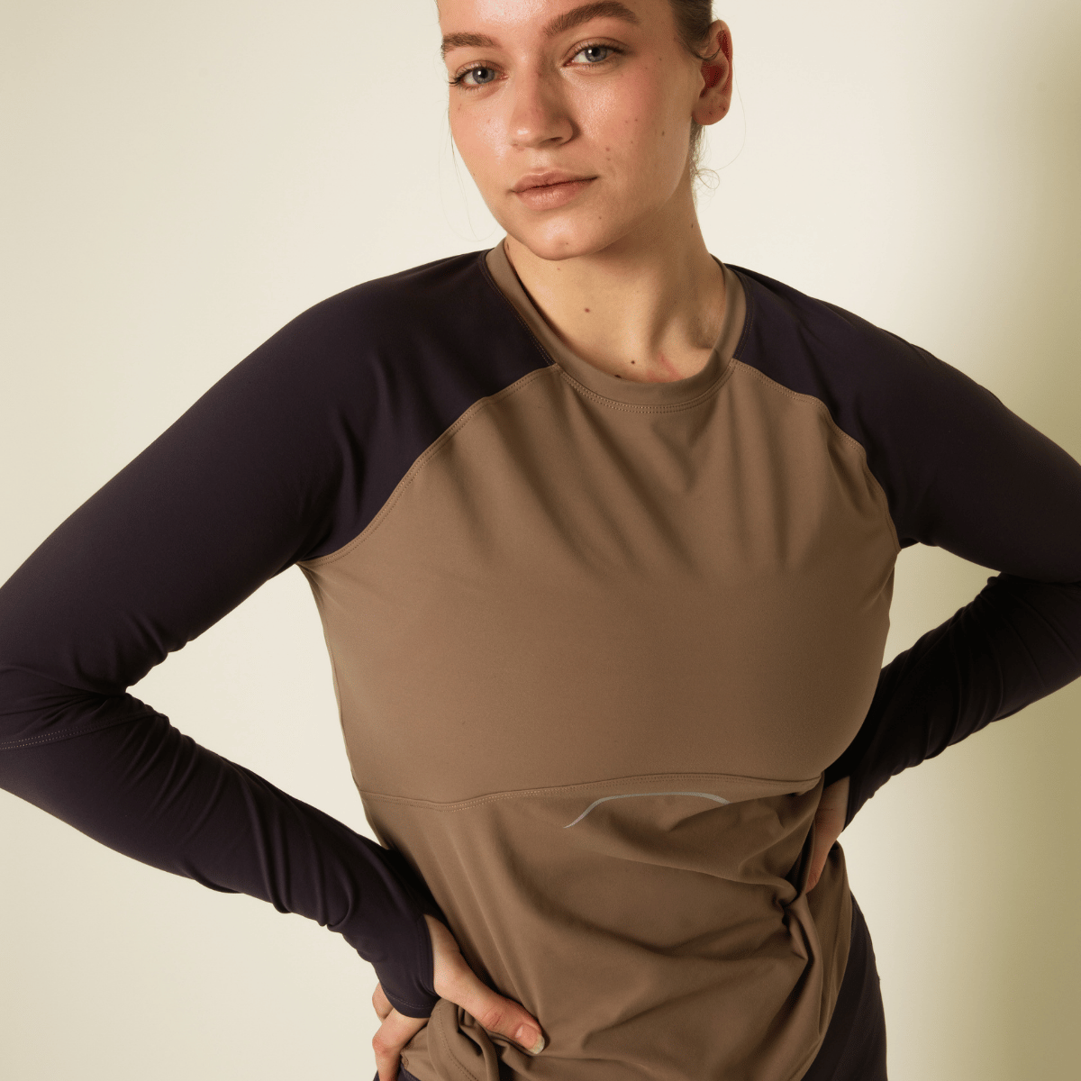 Copenhagen Cartel Vital t-shirt, brun - 164402 - HAZEL - Hazel