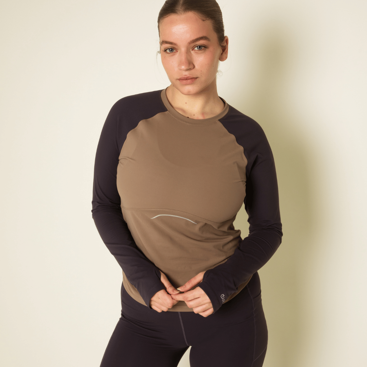 Copenhagen Cartel Vital t-shirt, brun - 164402 - HAZEL - Hazel