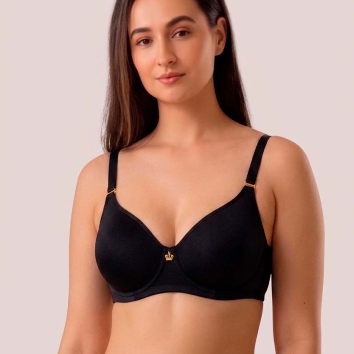 Royal Lounge Royal Donna BH med bøjle, sort - RLB1013-910 - 999 - Black
