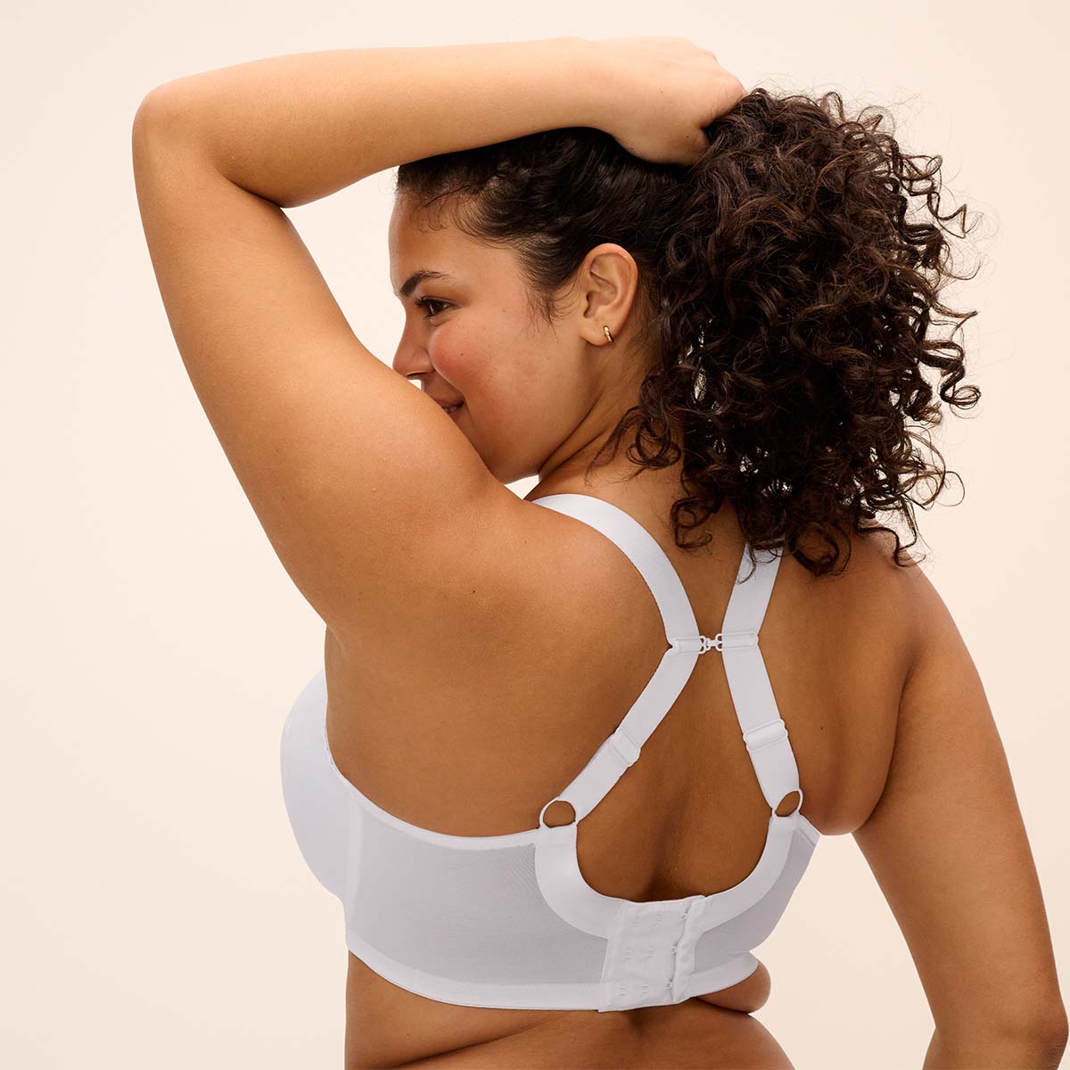 Elomi Energise sports BH, hvid - EL8041 - WHE - White