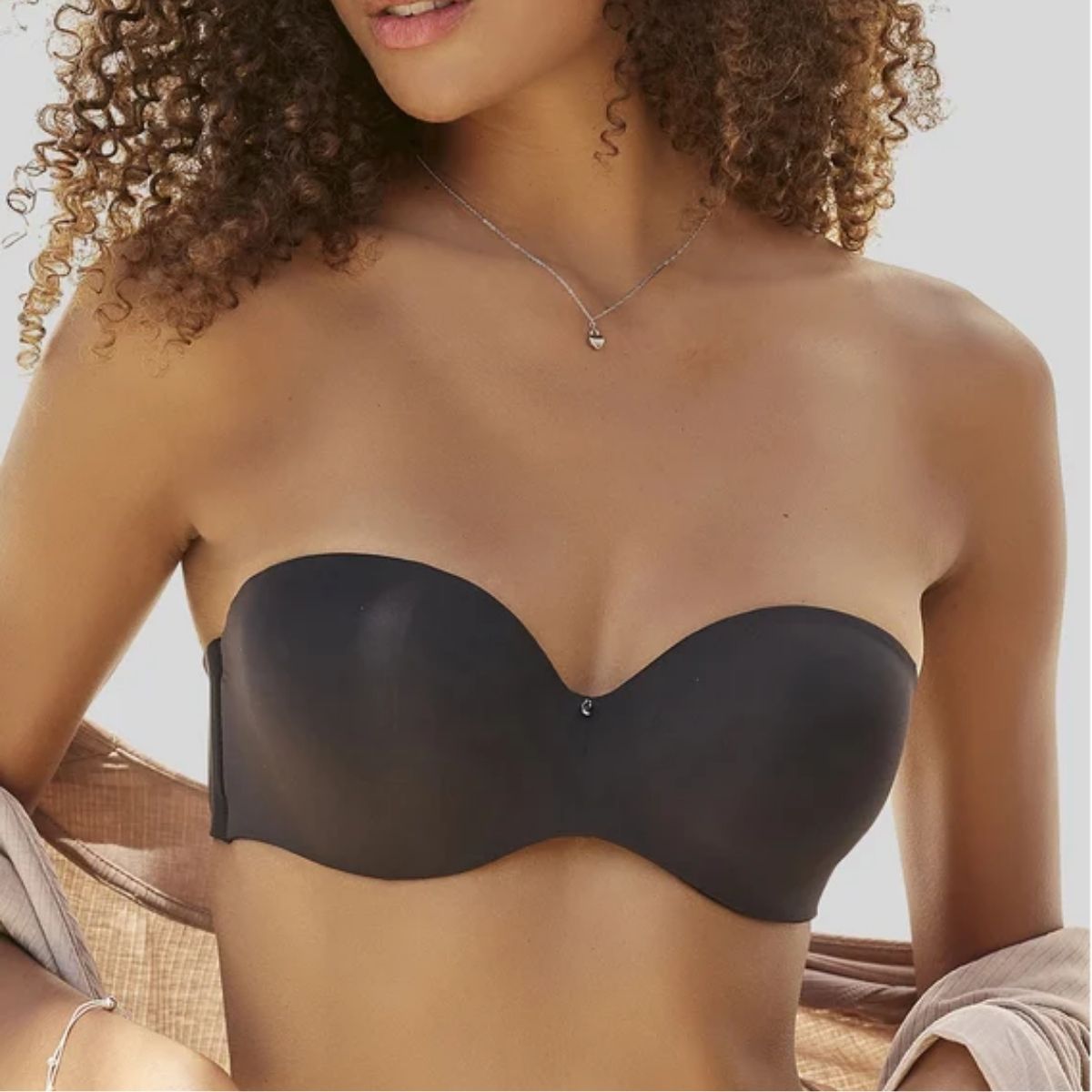Lascana Perfect Basics BH med bøjle, sort - HO-112-SB - black - Black