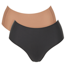 Sloggi Zero Feel 2.0 2-Pack maxi trusse, multi - 10224799 - M004 - Black