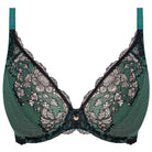 Wacoal Modern Affair plunge BH, grøn - WA855481 - 340 - Silver Pine/black