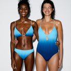 Chantelle Pulp Tanga - Blue Tie & Dye - C12VG0-0IM