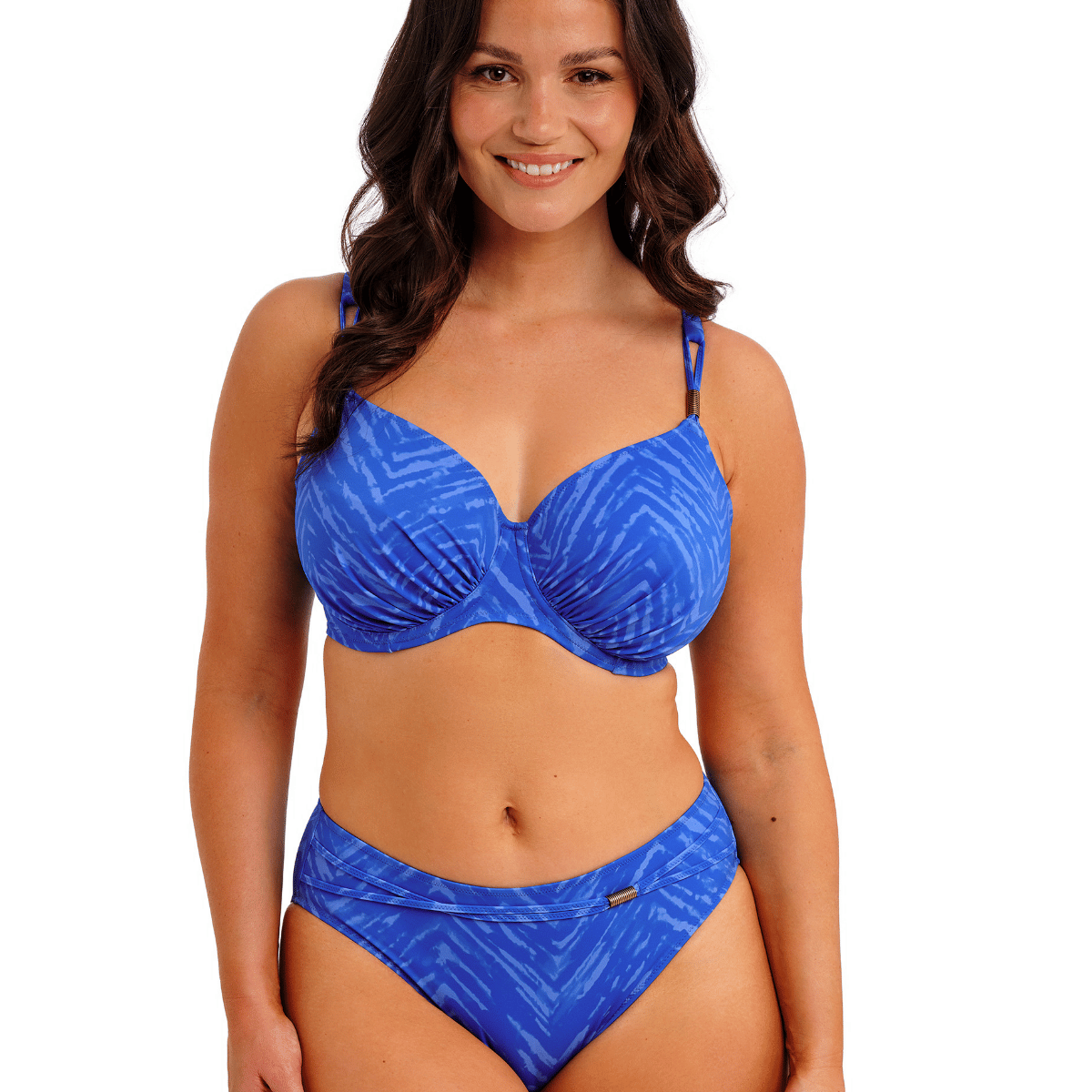 Fantasie Punta Mita bikini top med bøjle, blå - FS505501 - SAR - Sapphire