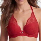Lascana Nuance Vivianna push-up BH, rød - VA-66-PB - red - Red