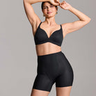 Wacoal Flawless Shaping shorts, sort - WE602446 - BLK - Black