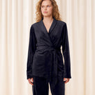 Triumph Sensual Velour - Dark Blue - 10221171-7064
