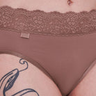 Sloggi Romance midi trusse, rosa - 10031896 - 1141 - Cacao