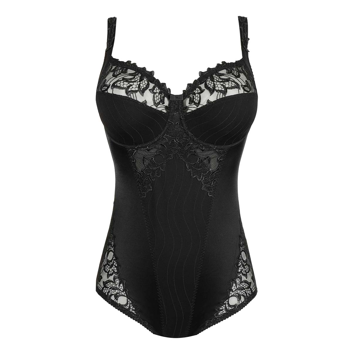 PrimaDonna Deauville bodystocking, sort - 0461810 - ZWA - Black